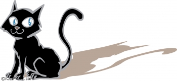 Halloween Clip Art - Cat