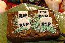 Halloween Treats - R.I.P Cake