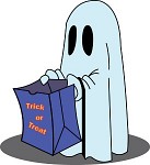 Halloween clip art - The great treater